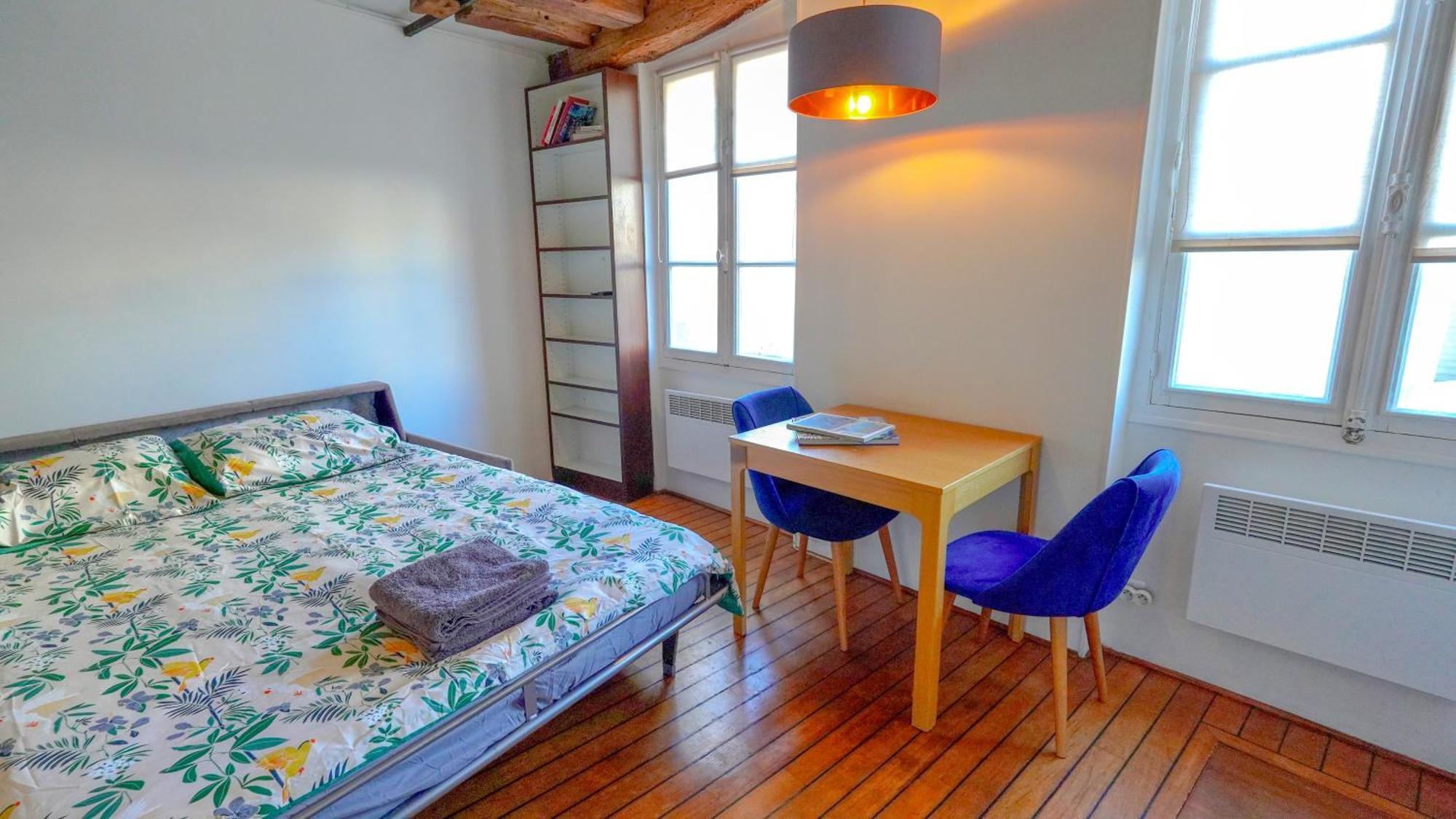 Romantic Studio At Quartier Latin Paris Eksteriør bilde